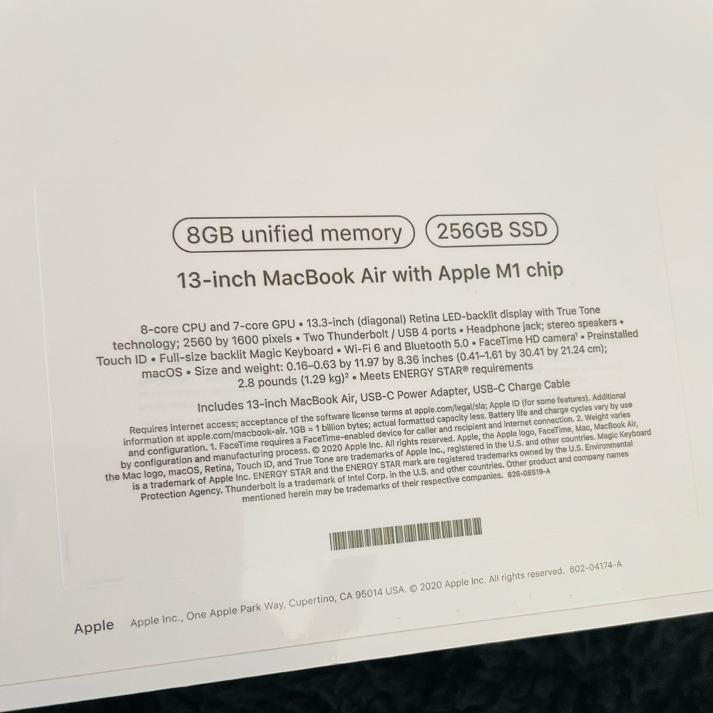 MacBook Air 13.3” Brand New Sealed In Box!